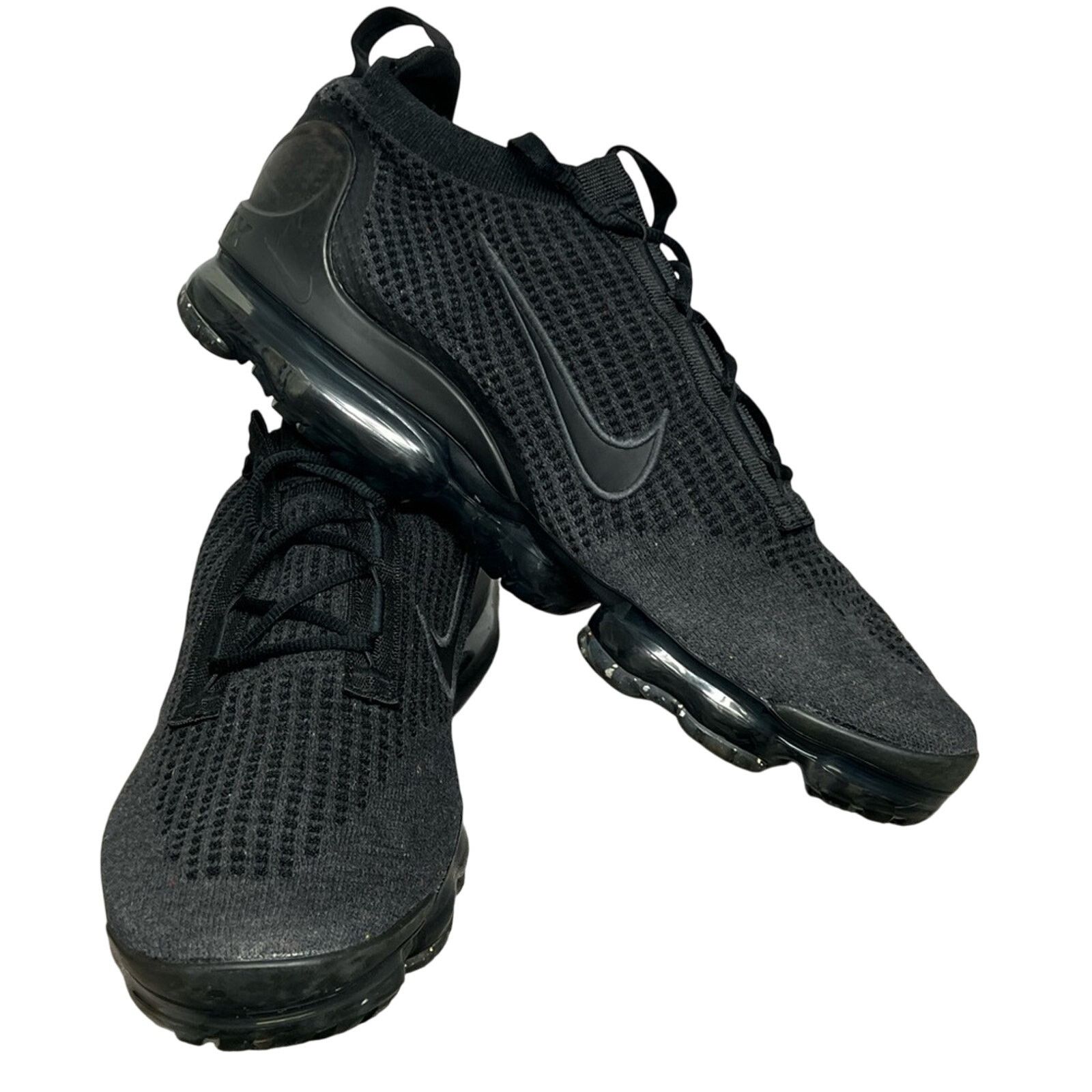 Nike Nike Air VaporMax Flyknit 2021 Men's Shoes Black Anthracite Size US 13 / EU 46 - 2 Thumbnail