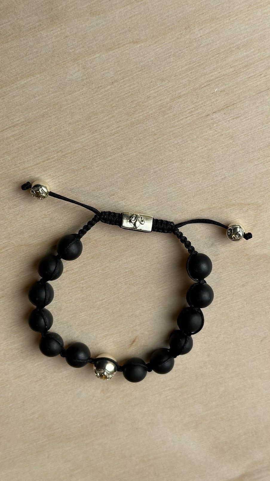 Nialaya Nialaya Bracelet – Sterling Silver 925, Black Lava Stone Size ONE SIZE - 1 Thumbnail