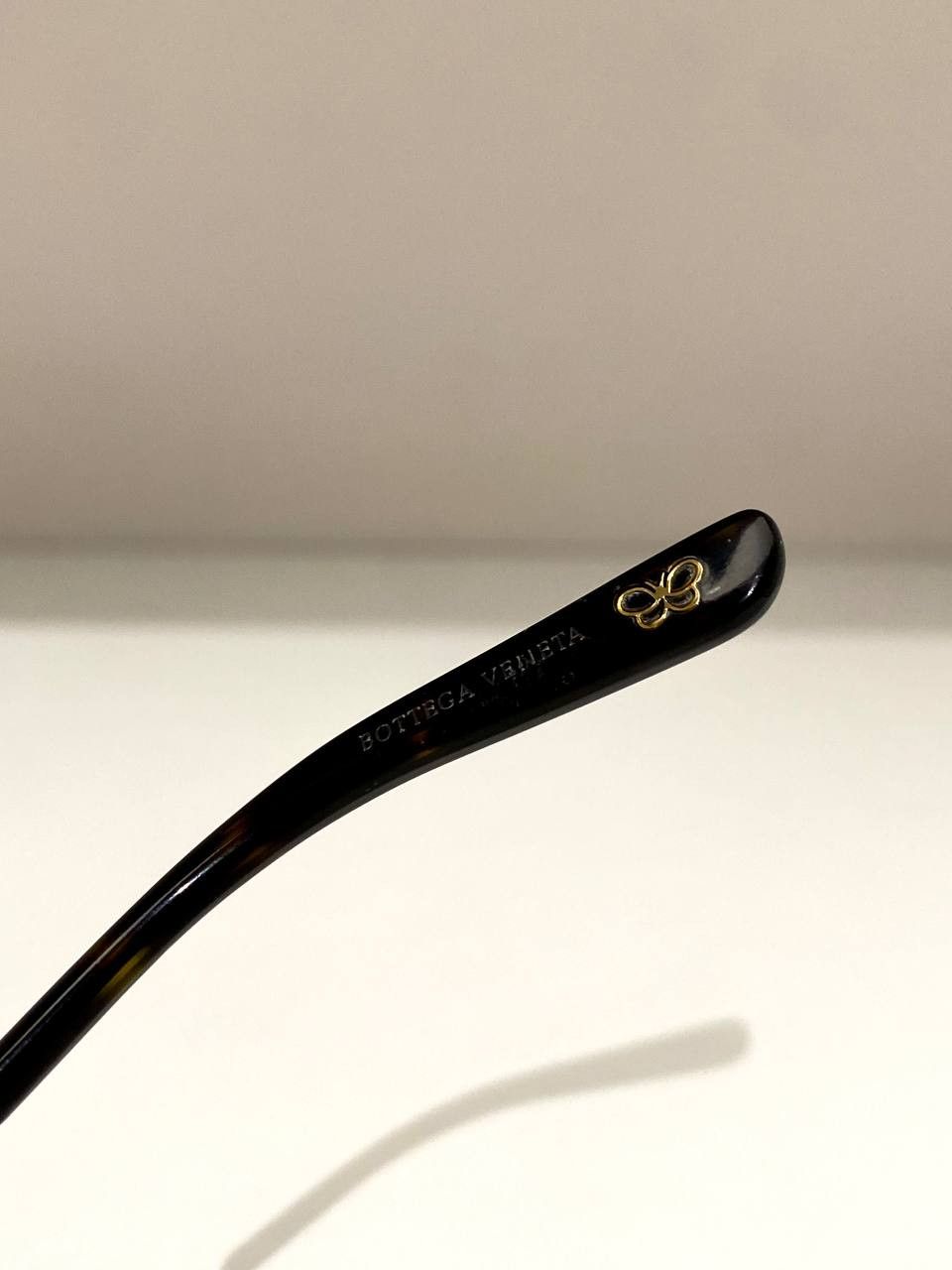 Bottega Veneta Bottega Veneta Oversized Rimless Intrecciato Sunglasses Y2K Size ONE SIZE - 11 Thumbnail