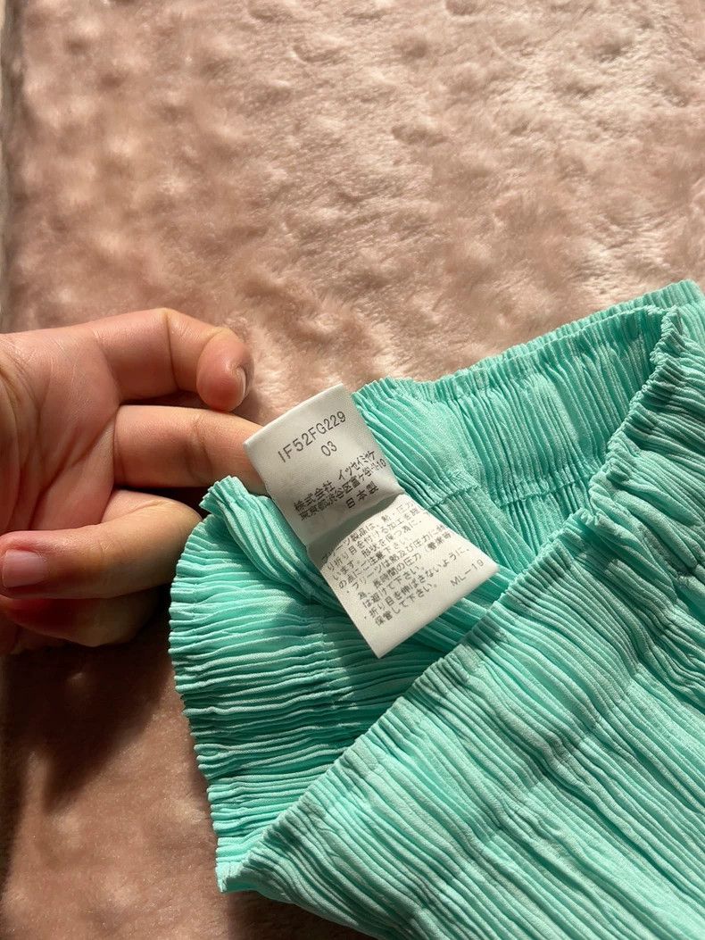 Issey Miyake/三宅一生 size:3 Mint green skirt 