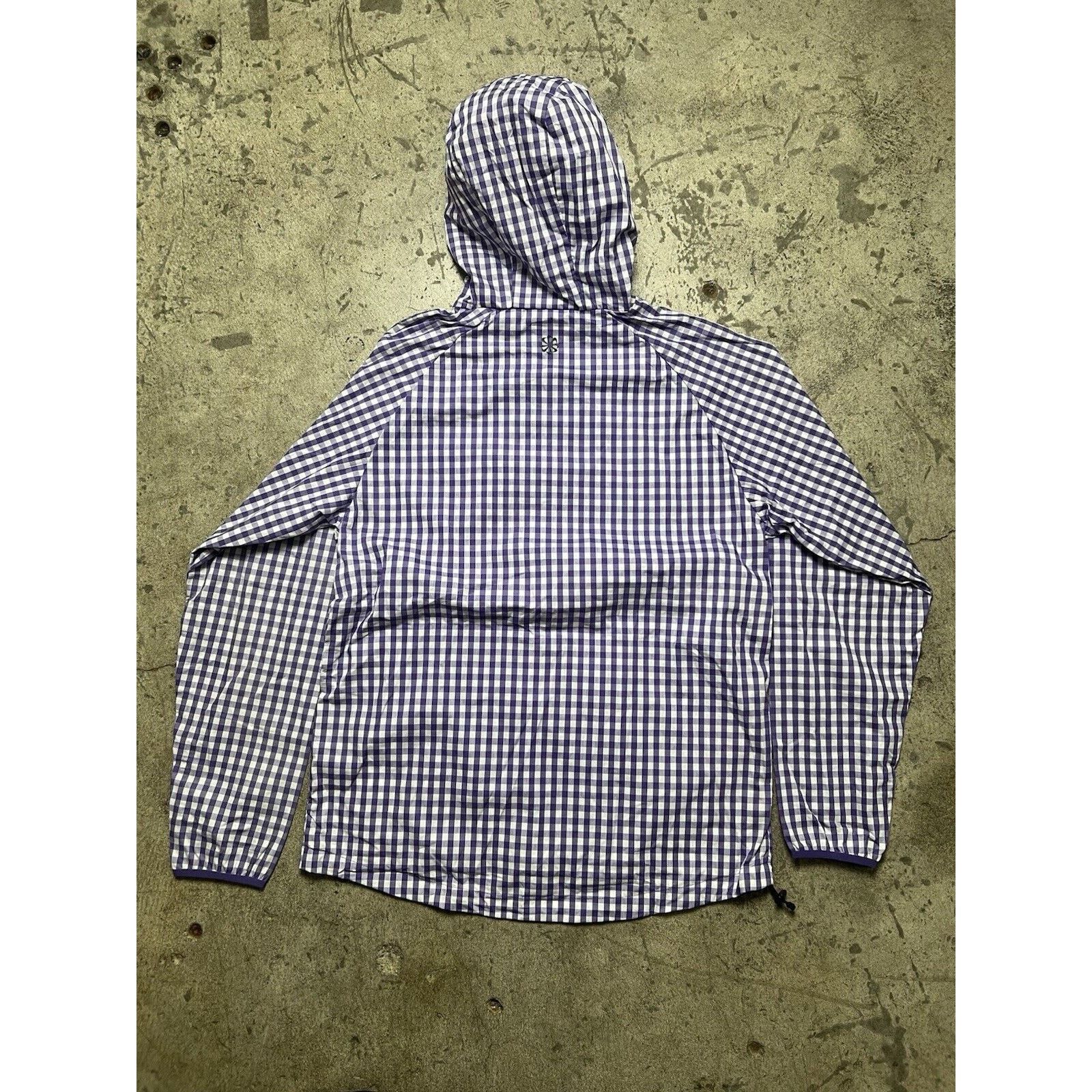 Nike Nike NSW Purple Gingham Parka Men’s Size M NWT 376831-545 Size M / US 6-8 / IT 42-44 - 8 Thumbnail