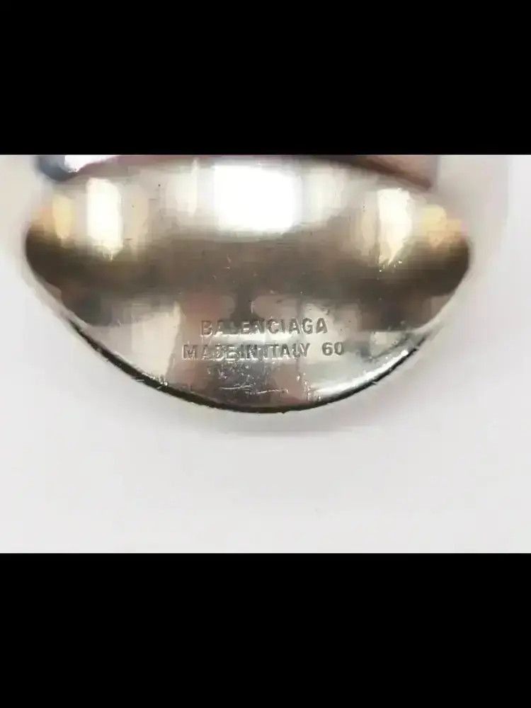 Balenciaga Balenciaga ss19 Tone Signet ring-2507 Size ONE SIZE - 3 Thumbnail