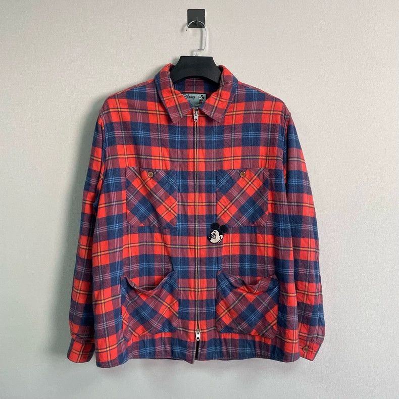 Gucci Gucci Disney Mickey Check Shirt Jacket - dmc Size US M / EU 48-50 / 2 - 1 Thumbnail