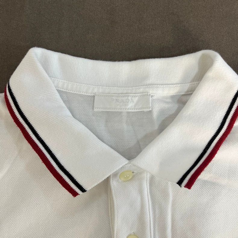 Prada Prada White small logo short sleeves Size US XXL / EU 58 / 5 - 3 Thumbnail