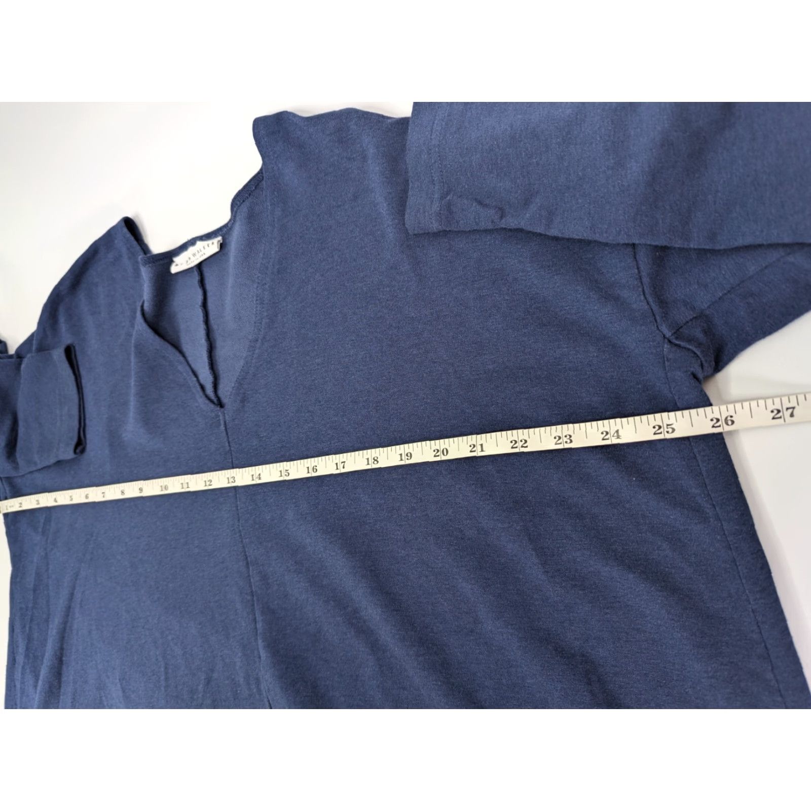 Vintage Bryn Walker Blue Bamboo Cotton Boxy Baxter Tunic Oversized Lagenlook Size Small Size S / US 4 / IT 40 - 5 Thumbnail