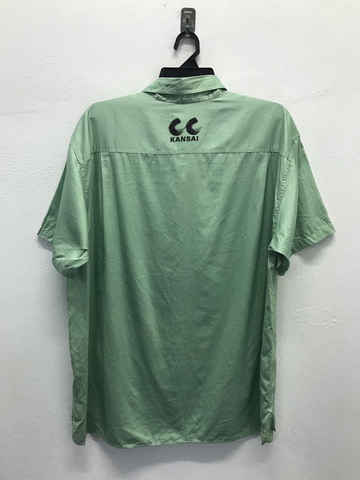 Kansai Yamamoto × Vintage Vintage Kansai Short Sleeve Shirt Button Up Size US L / EU 52-54 / 3 - 2 Thumbnail