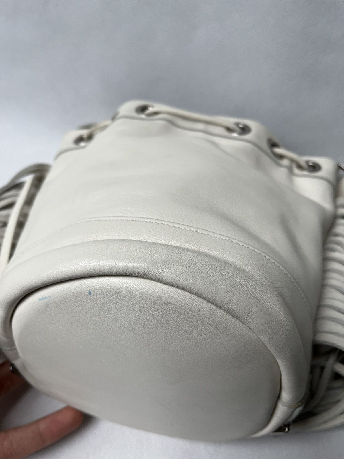 Saint Laurent Paris Saint Laurent Paris mini rider white zipper shoulder bag Size ONE SIZE - 18 Thumbnail