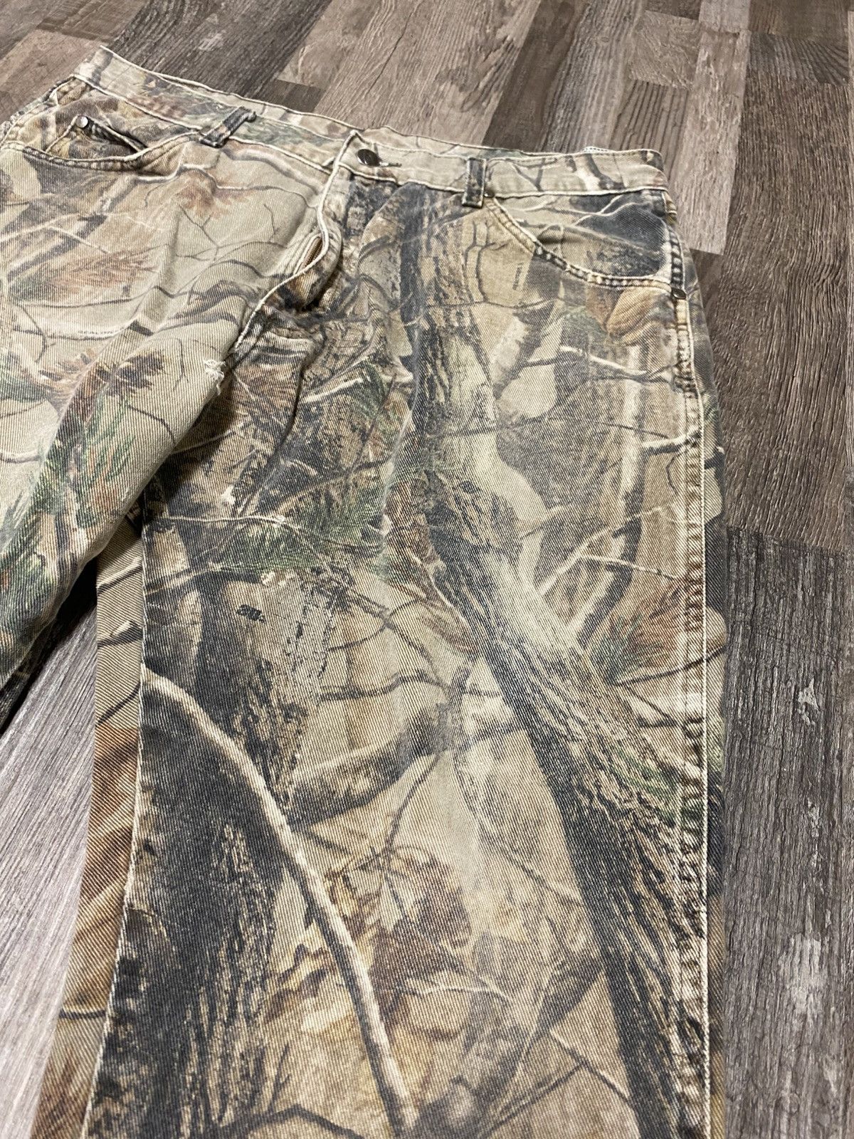 Wrangler Vintage Faded Wrangler Realtree Pro Gear Camo Pants Y2K Rare Size US 34 / EU 50 - 2 Thumbnail