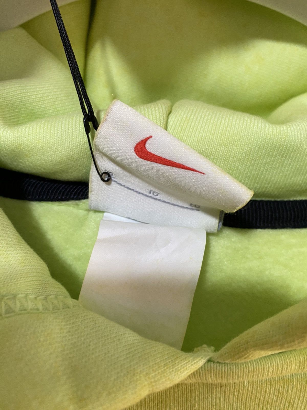 Stussy Stüssy x Nike sweatshirt, size XL, neon yellow, new with tag Size US XL / EU 56 / 4 - 6 Thumbnail