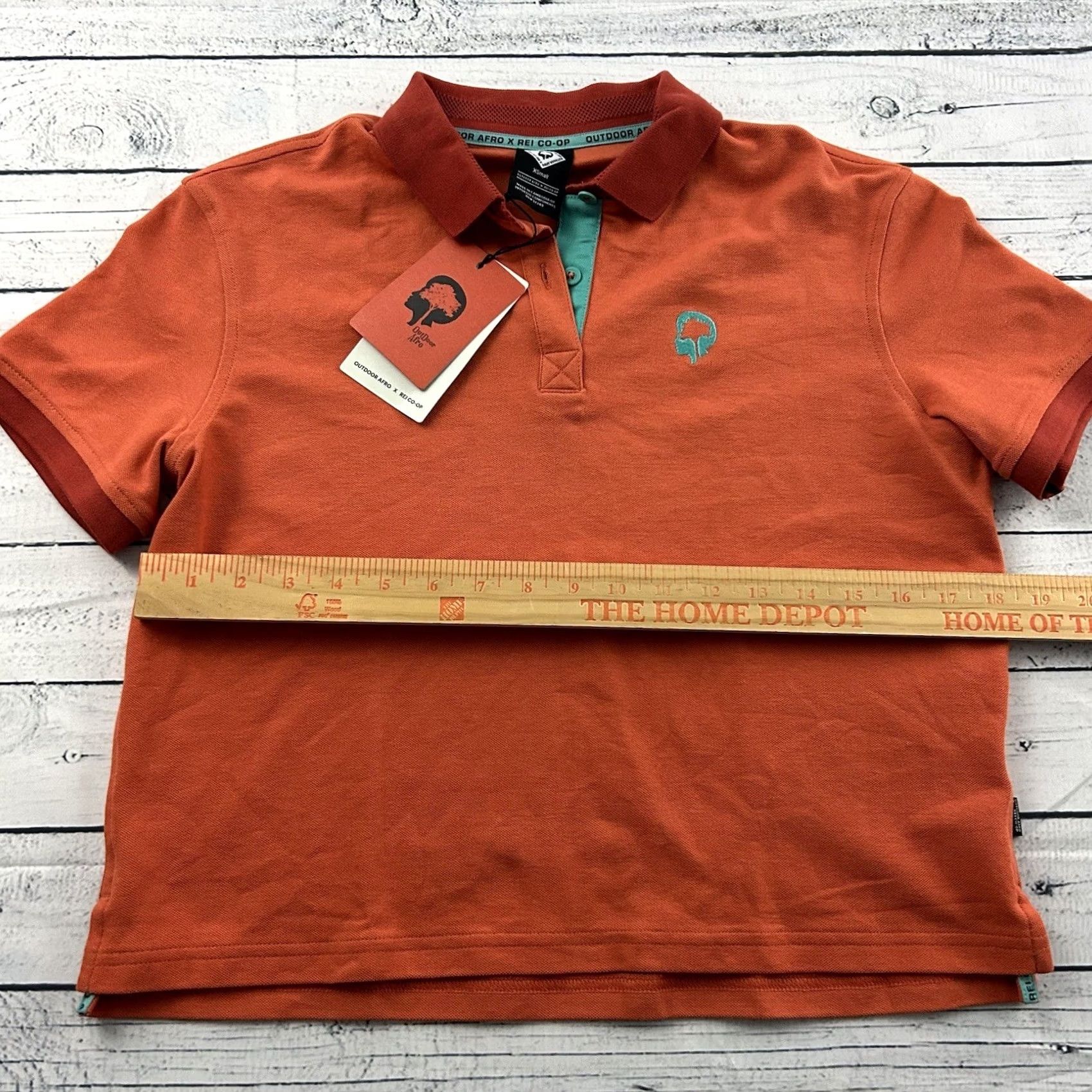 Vintage VINTAGE REI Polo Shirt Women XS Orange Outdoor Short Sleeve Nike Size XS / US 0-2 / IT 36-38 - 6 Thumbnail