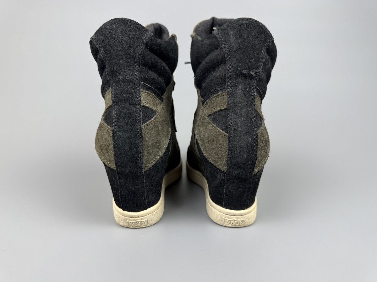 ASH Ash - Bowie Ash Wedge Camouflage Suede Sneakers Size US 8 / IT 38 - 4 Thumbnail