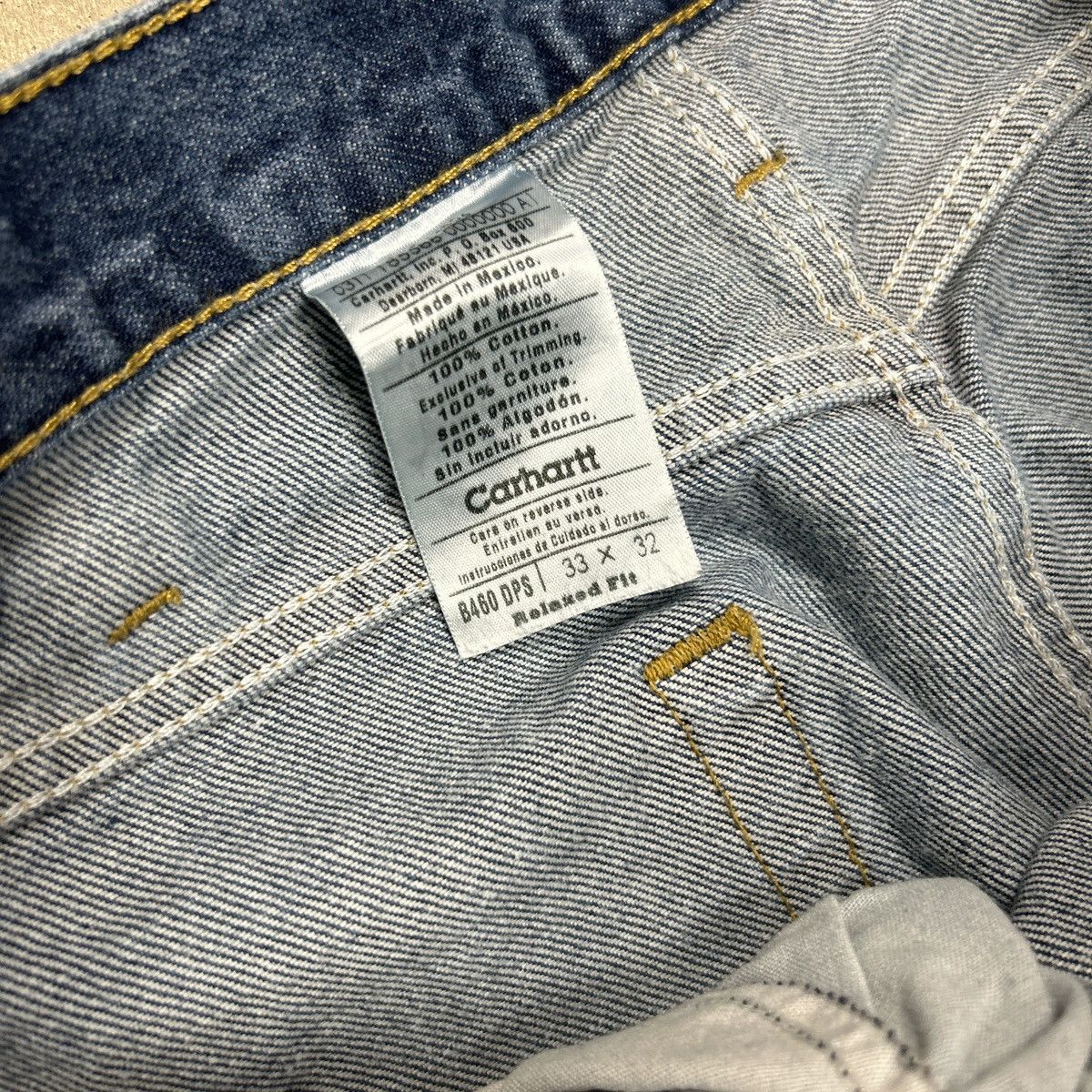 Vintage Carhartt Jeans Size US 32 / EU 48 - 3 Thumbnail