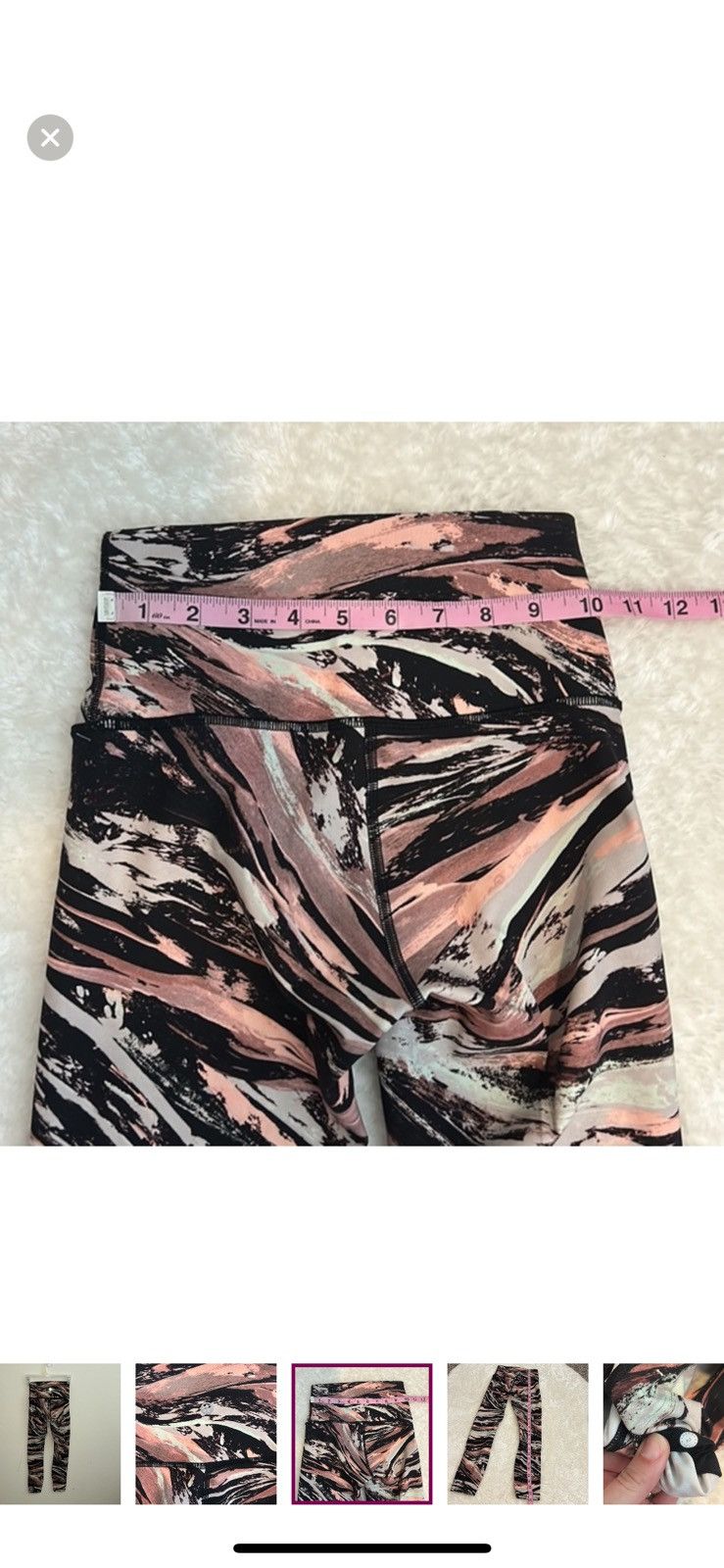 Lululemon Lululemon wunder under high rise 7/8 tights leggings size 2 Size 26" / US 2 / IT 38 - 3 Thumbnail