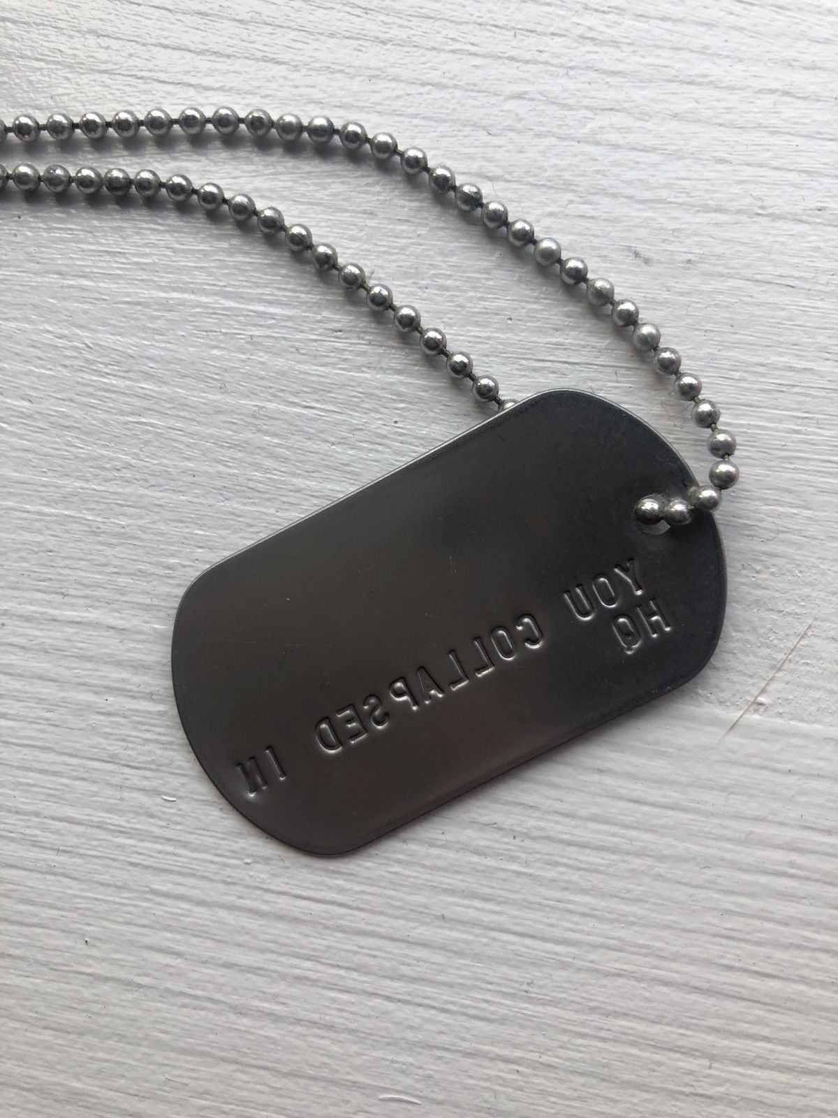 Other Damon Rush Dog Tag Size ONE SIZE - 2 Thumbnail