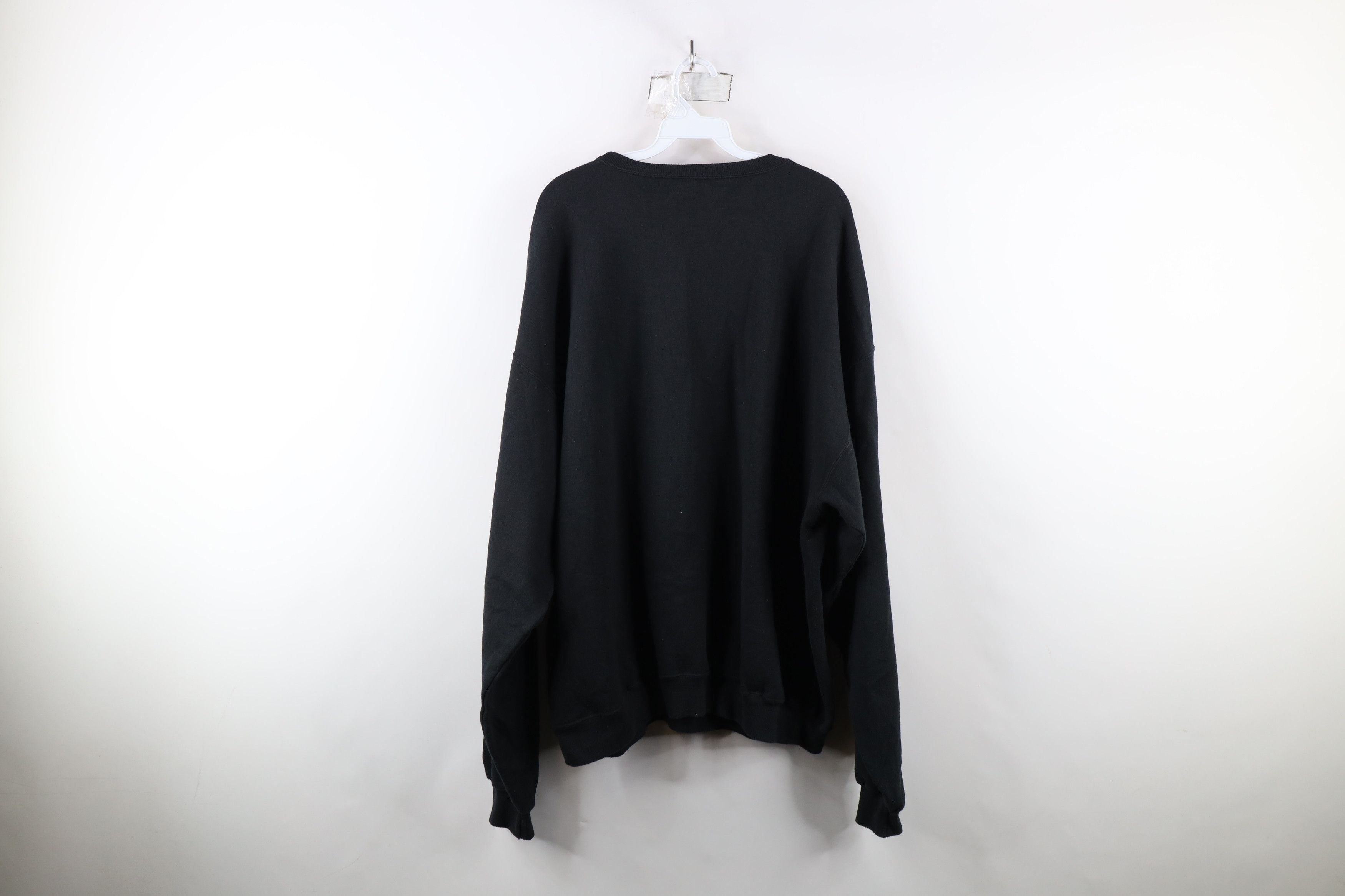 Champion × Vintage Vintage 90s Champion Spell Out Crewneck Sweatshirt Black Size US XXL / EU 58 / 5 - 11 Thumbnail