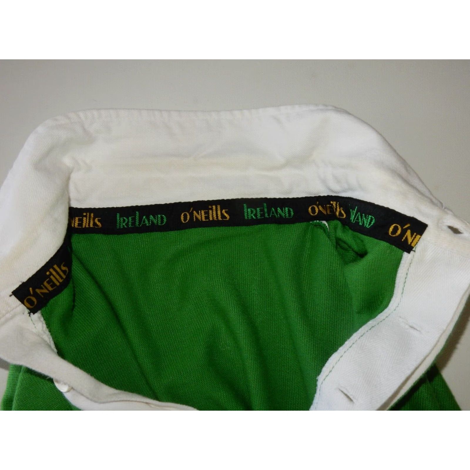 O'Neills VINTAGE O'Neills Men’s Polo Shirt Short Sleeve Size M Green Ireland Size US M / EU 48-50 / 2 - 3 Thumbnail