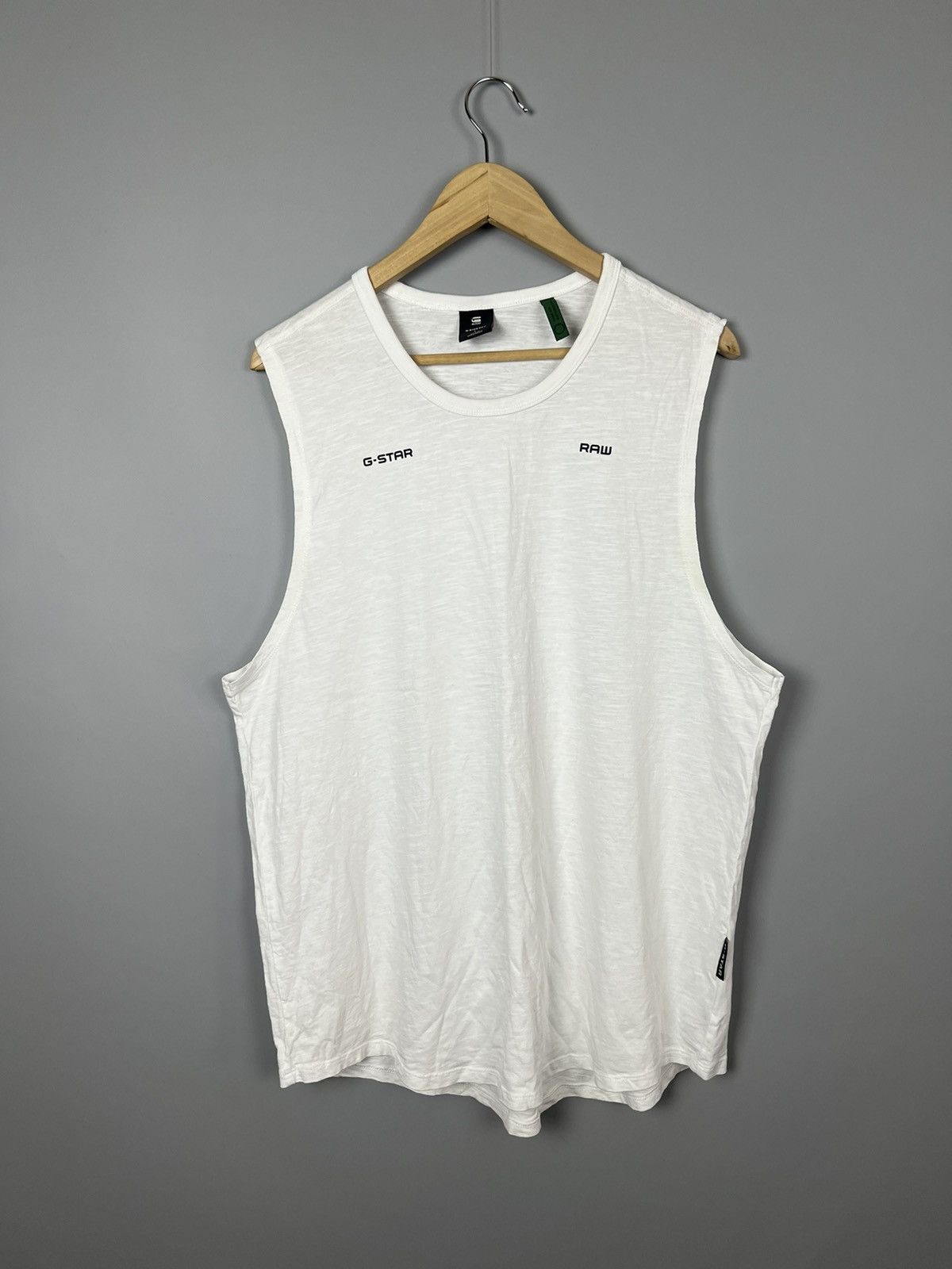 G-Star GSTAR G-STAR RAW LASH TANK TOP WHITE SLEEVELESS TANK TOP Size US L / EU 52-54 / 3 - 1 Thumbnail