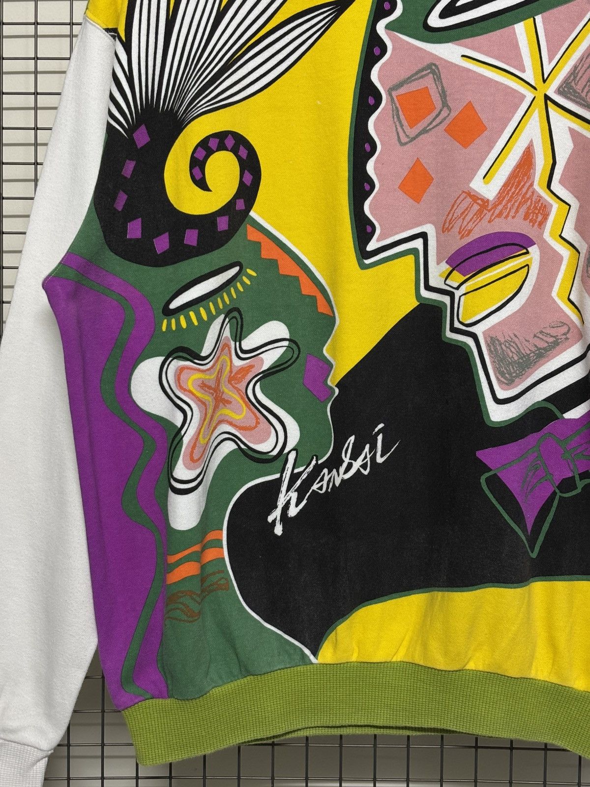 Kansai Yamamoto 🚨FINAL DROP🚨Vintage Kansai O2 Art Sweatshirt Size US M / EU 48-50 / 2 - 3 Thumbnail