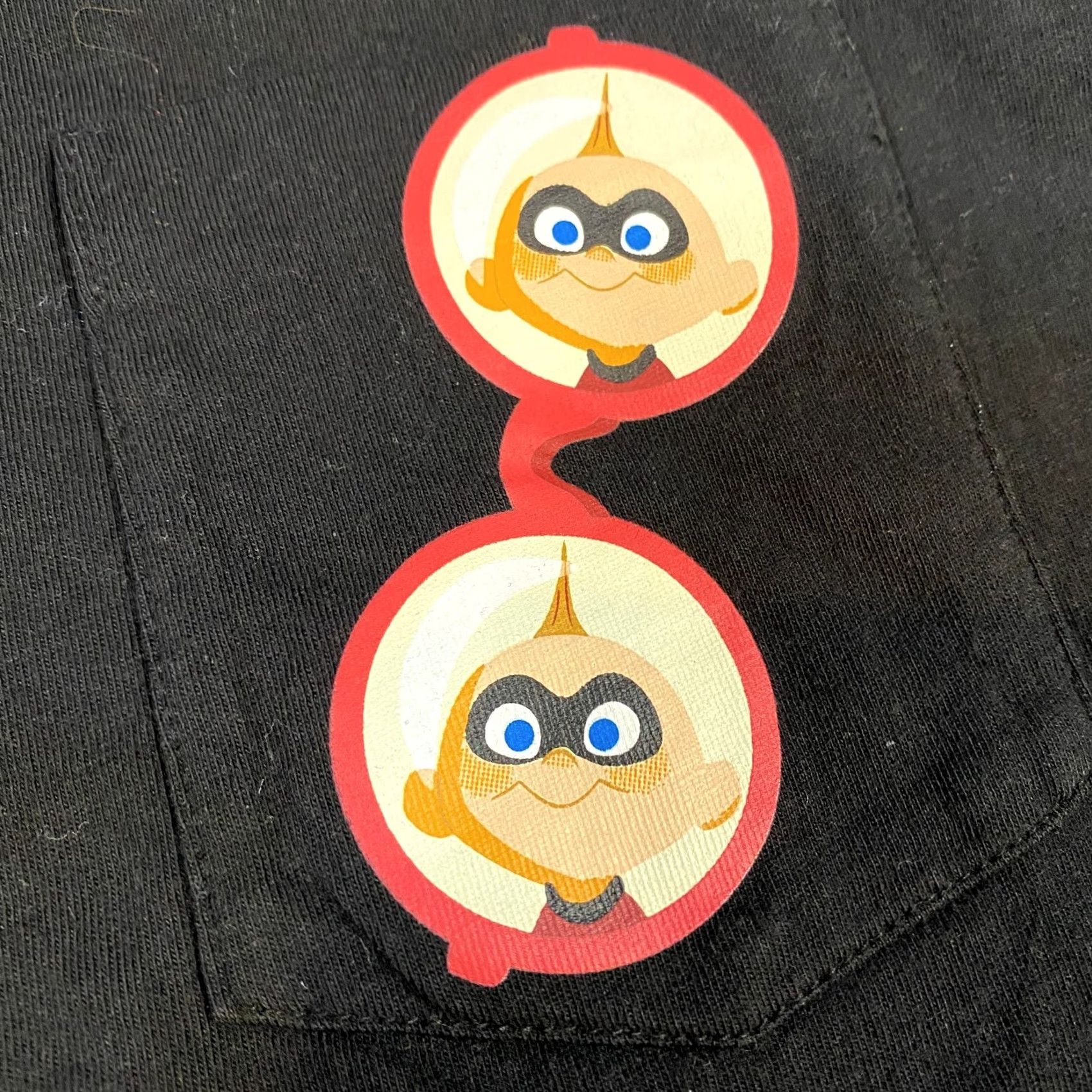 Uniqlo Uniqlo x Pixar Women's T-Shirt M Black Pocket Incredibles Jack Jack Size M / US 6-8 / IT 42-44 - 5 Thumbnail