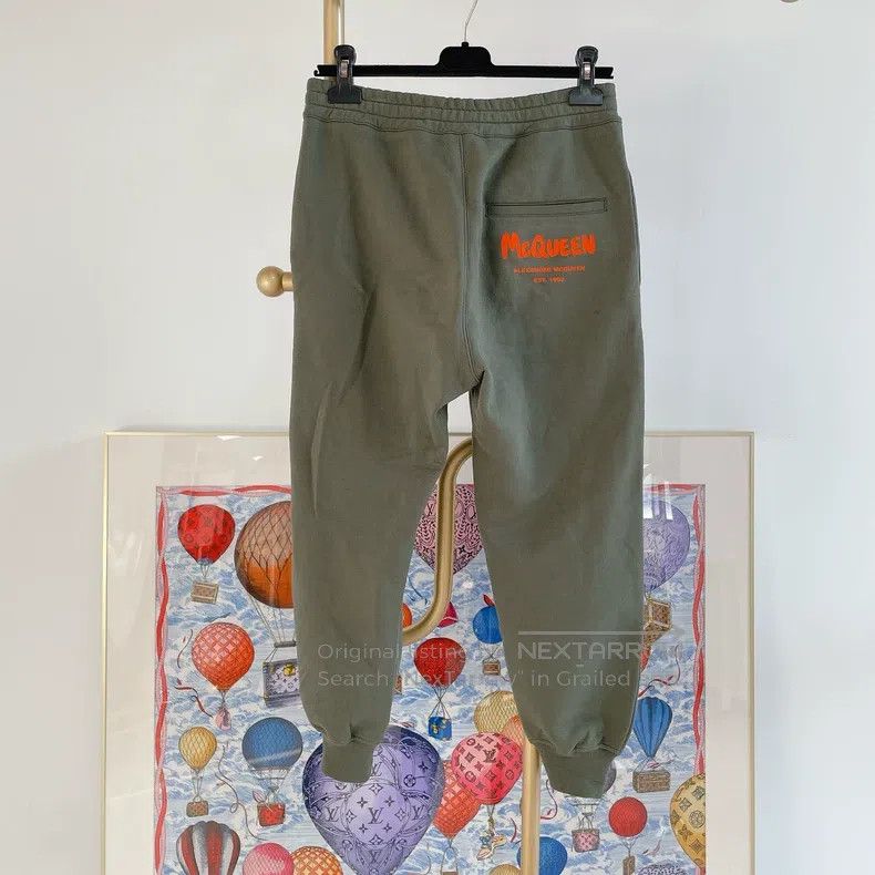 Alexander McQueen Alexander Mcqueen Green casual pants Size 25" / US 0 / IT 36 - 1 Thumbnail