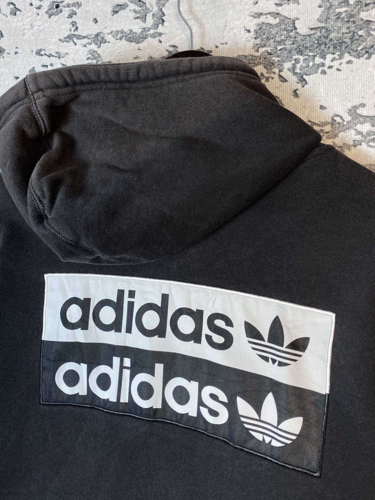 Adidas Vintage Adidas Pull Over Hoodies Size US L / EU 52-54 / 3 - 7 Thumbnail