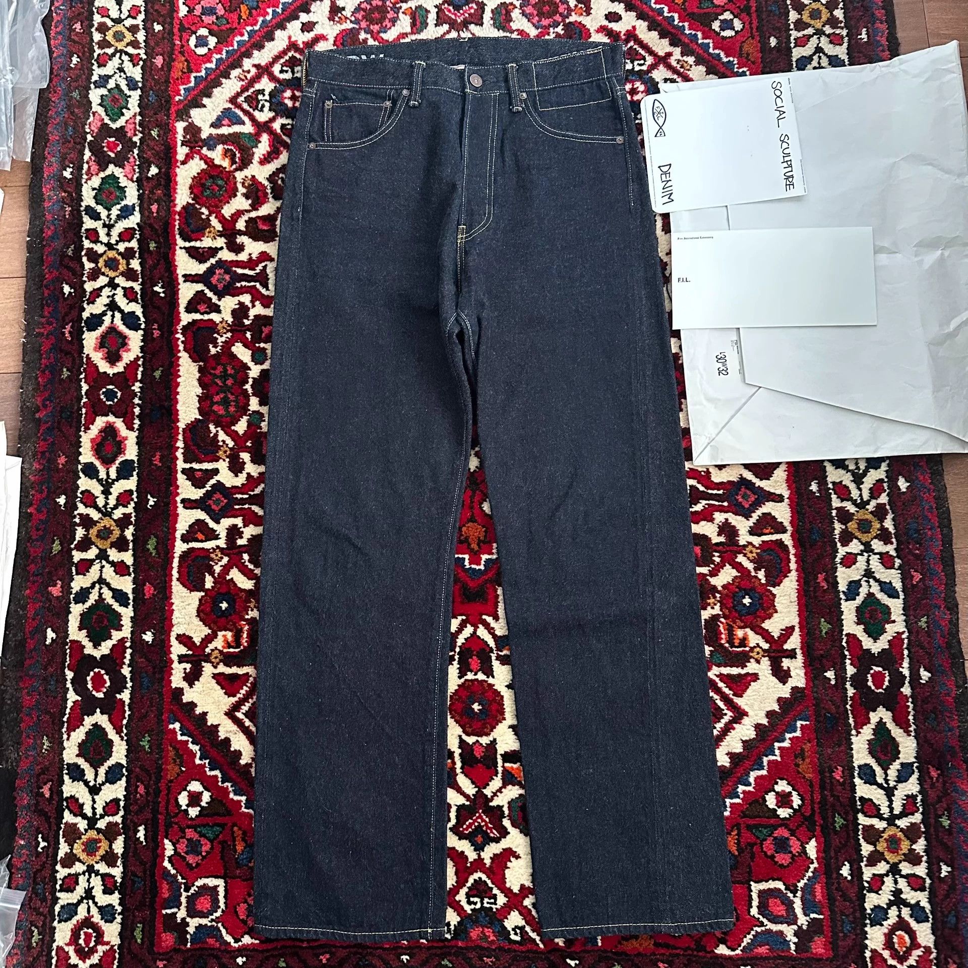 Visvim Visvim 23SS 01 RAW Denim Jeans W32L30 - Near New Size US 32 / EU 48 - 1 Thumbnail