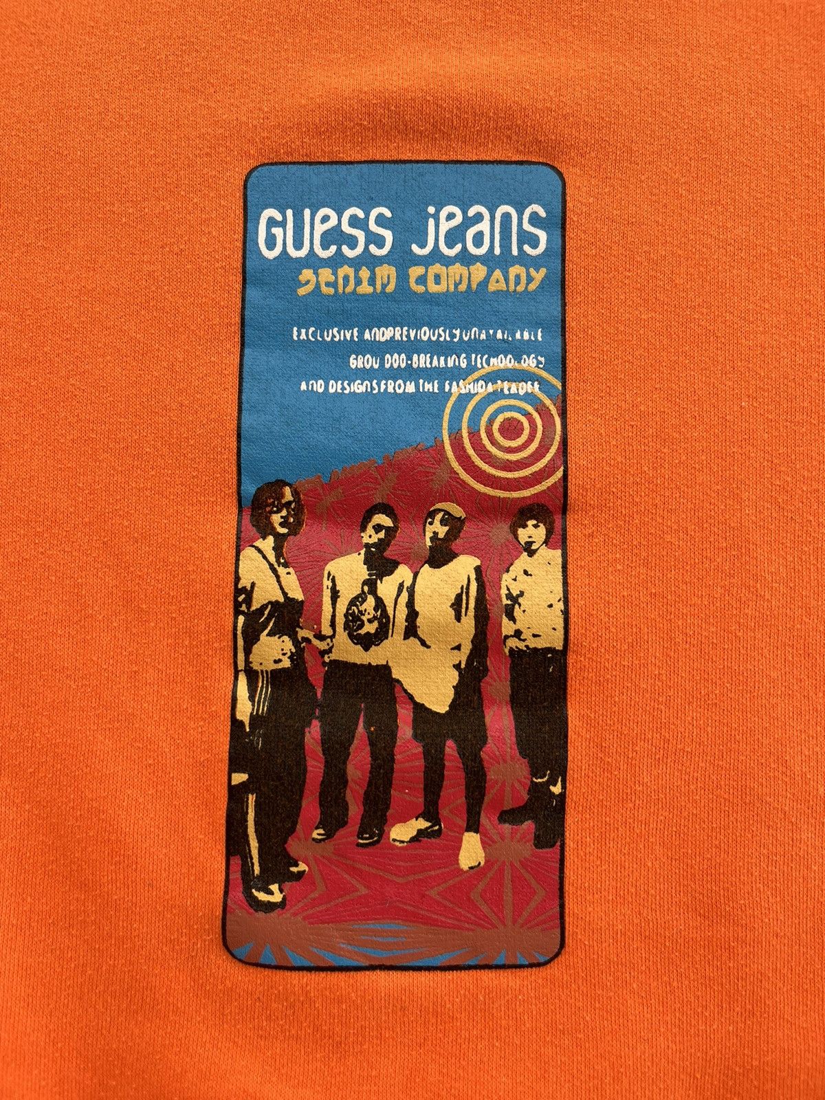Guess × Vintage Vintage GUESS JEANS Denim Company 90’s Sweater Shirt Size US L / EU 52-54 / 3 - 6 Thumbnail
