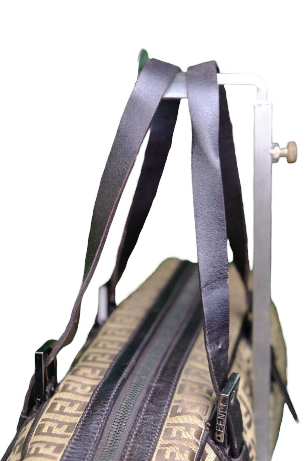 Fendi Authentic vintage Fendi vintage zucchino monogram barrel bag Size ONE SIZE - 13 Thumbnail