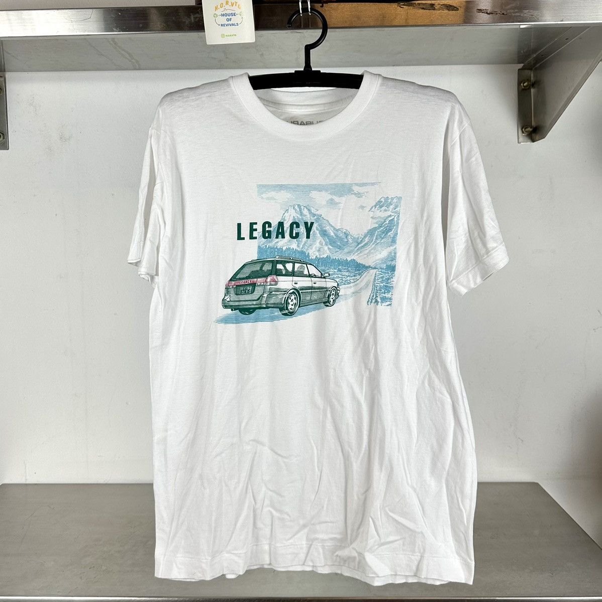 Rare × Streetwear × Vintage Vintage 90s Subaru Legacy Car Large Single ...