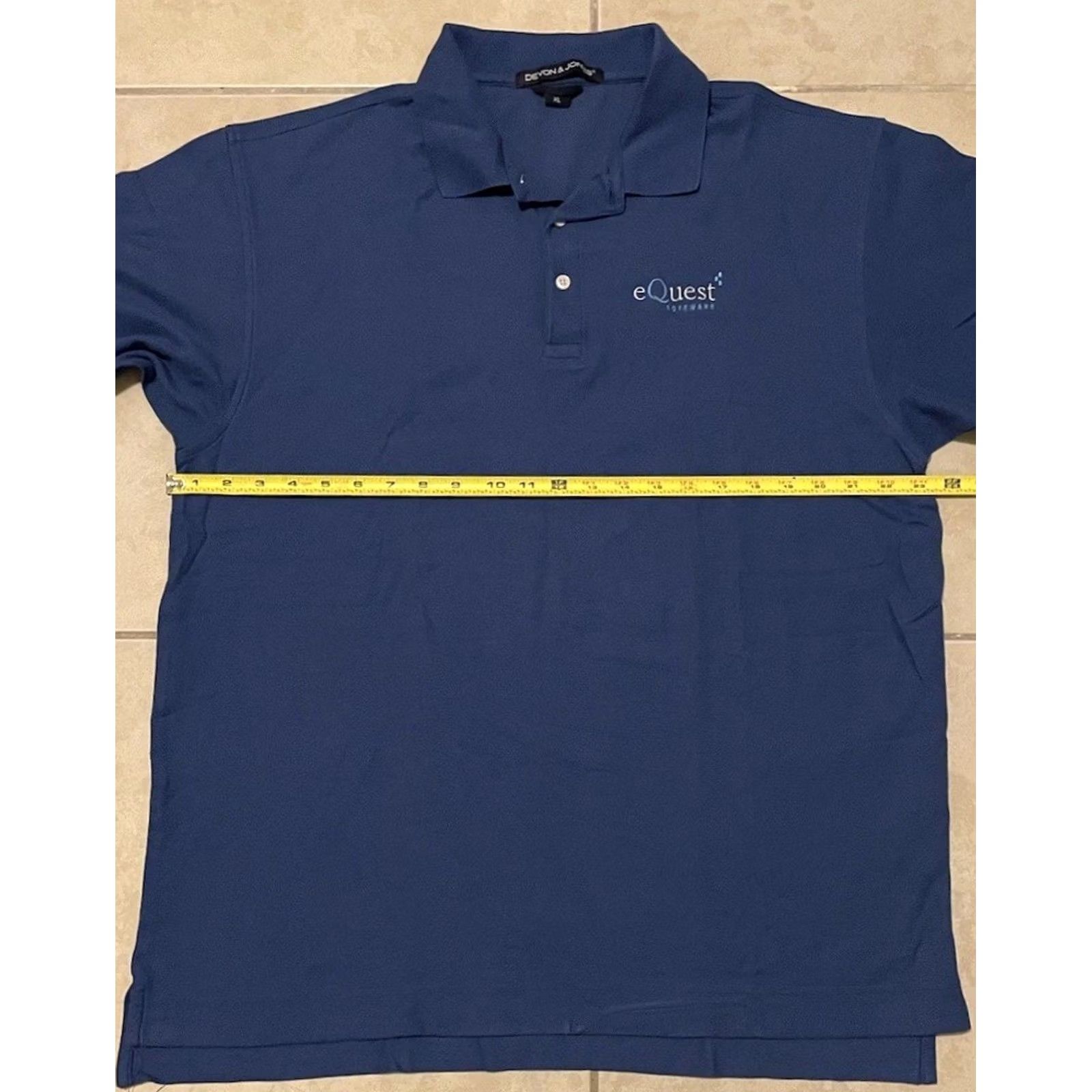 Vintage VINTAGE Microsoft Polo Shirt XL Blue Crew Neck Short Sleeve Men T-Shirt 90s Grunge Windows Apple 80s Retro Funny Size US XL / EU 56 / 4 - 6 Thumbnail