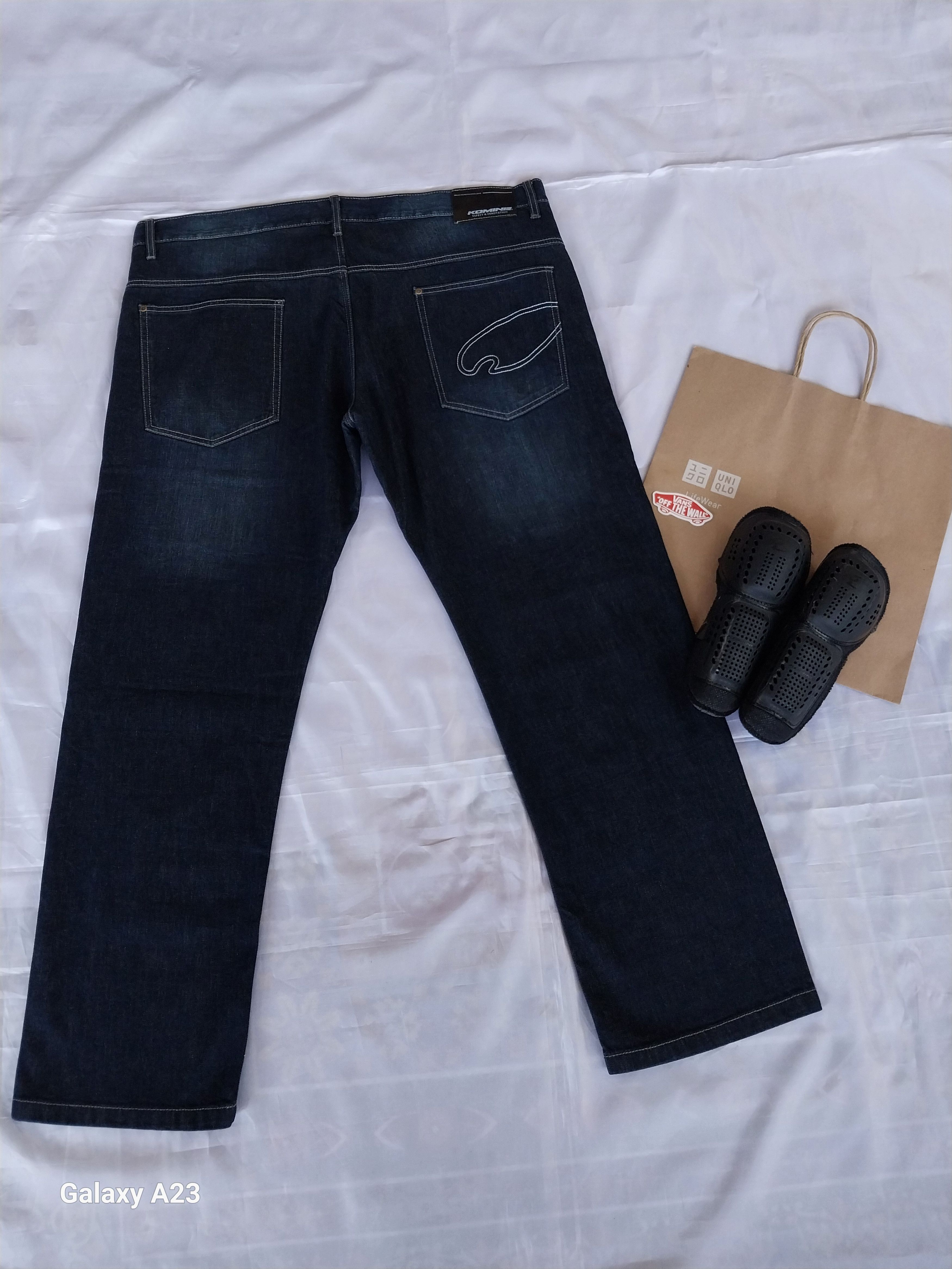 RIDING HIGH KOMINE PK-715 KEVLAR PROTECTION DENIM MOTORCYCLE RIDING Size US 44 / EU 60 - 5 Thumbnail