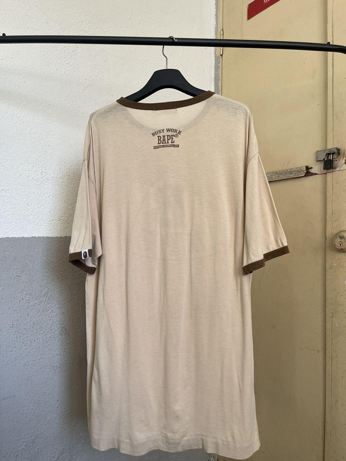 Bape Bape College Style Print Chest Ringer T Shirt Tall Size US L / EU 52-54 / 3 - 6 Thumbnail