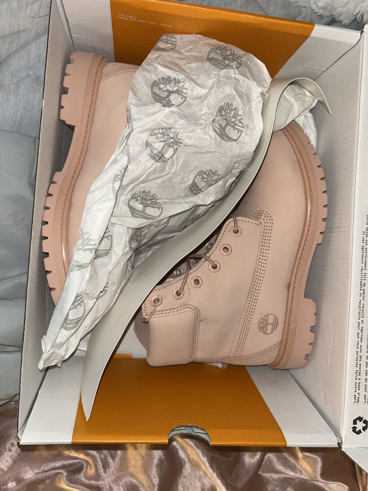 Timberland timberland premium 6 in lace waterproof light pink nubuck Size US 6.5 / IT 36.5 - 14 Thumbnail