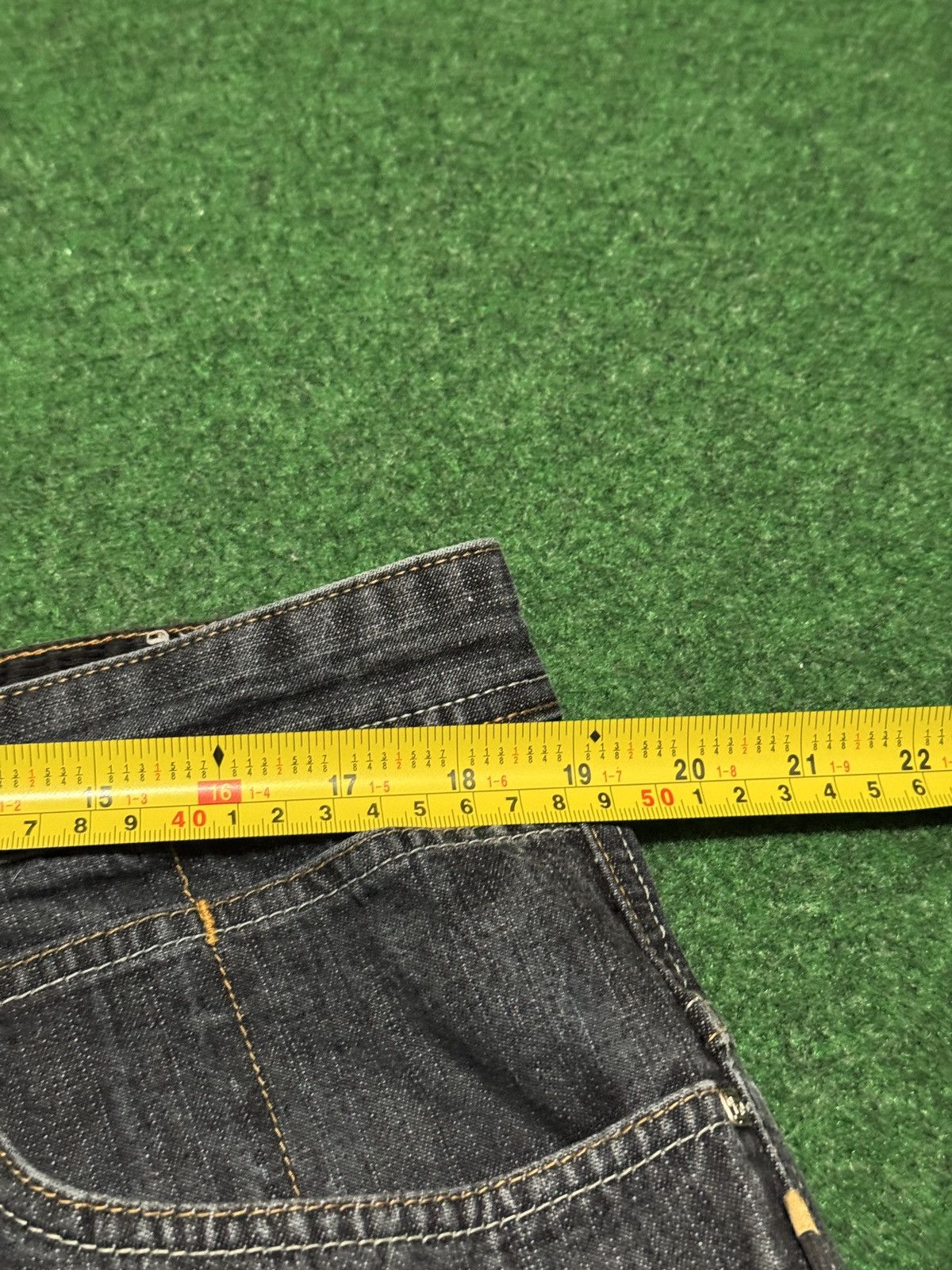 Vintage State Property Baggy Jorts 38 Cargo 15” Hip Hop Denim Shorts Size US 38 / EU 54 - 7 Thumbnail