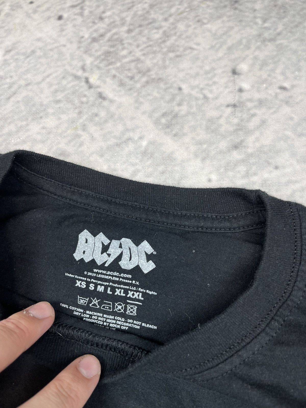 AC/DC Ac/Dc rock tee rare Size US XXL / EU 58 / 5 - 3 Thumbnail