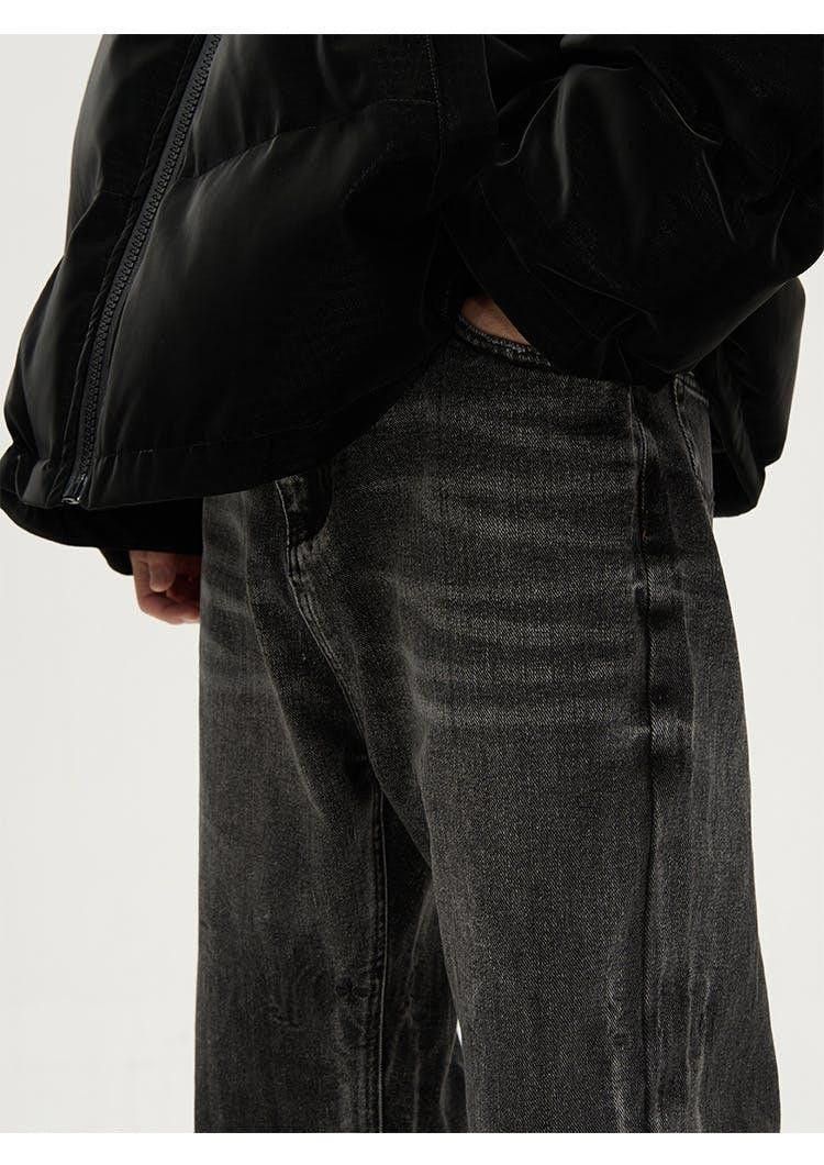 Vintage Faded Black Ripped Flare jeans Size US 32 / EU 48 - 5 Thumbnail
