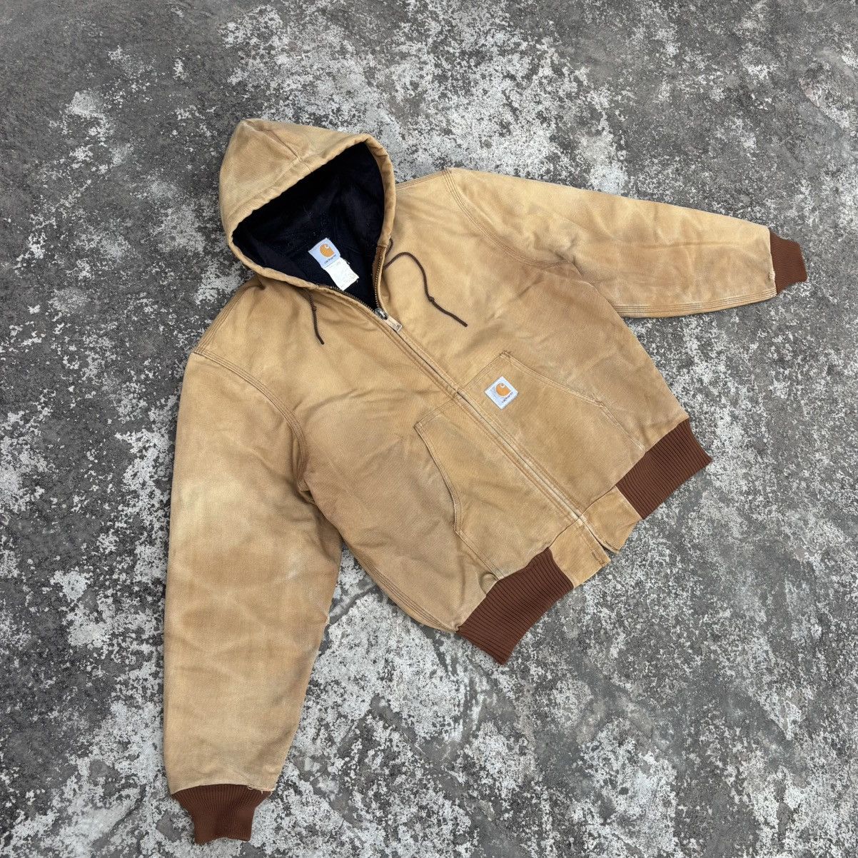 Carhartt Vintage Carhartt Active Jacket Sun-faded (Made in USA) Size US L / EU 52-54 / 3 - 9 Thumbnail
