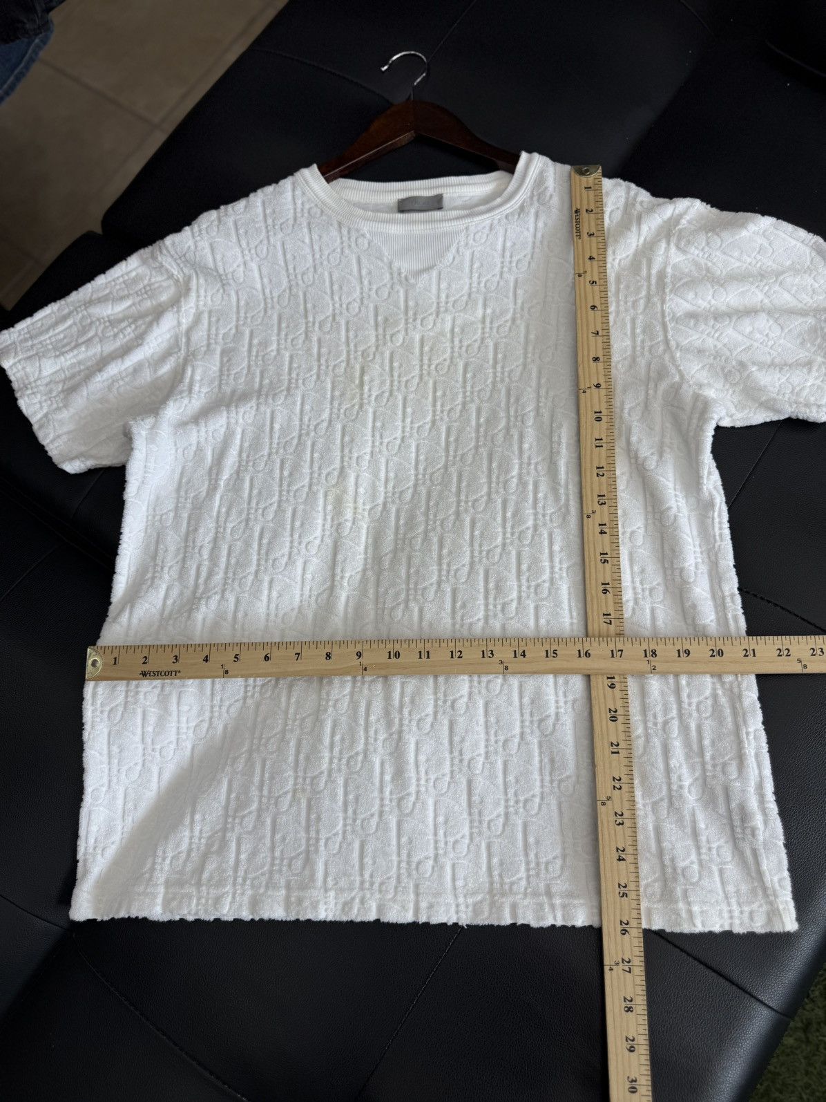 Dior Dior Oblique White Exlusive Color Tee Shirt Size Small Size US S / EU 44-46 / 1 - 12 Thumbnail