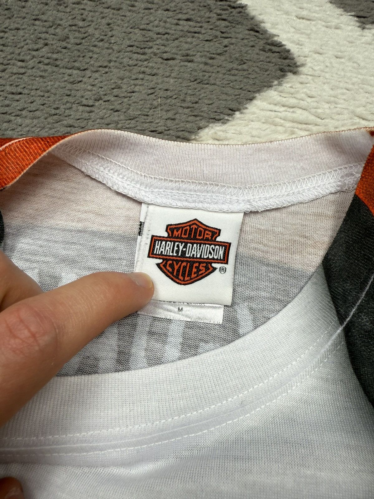Harley Davidson Harley-Davidson Motorcycles Amsterdam Graphic T-shirt Tee M Size US M / EU 48-50 / 2 - 11 Thumbnail