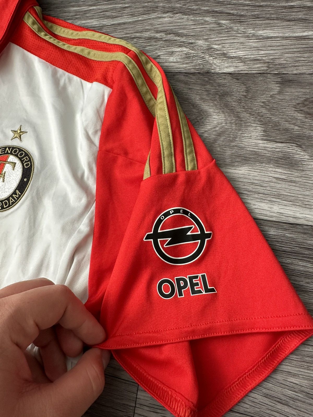 Adidas Adidas Feyenoord Rotterdam 2016/2017 Jersey opel hype bloke Size US M / EU 48-50 / 2 - 6 Thumbnail
