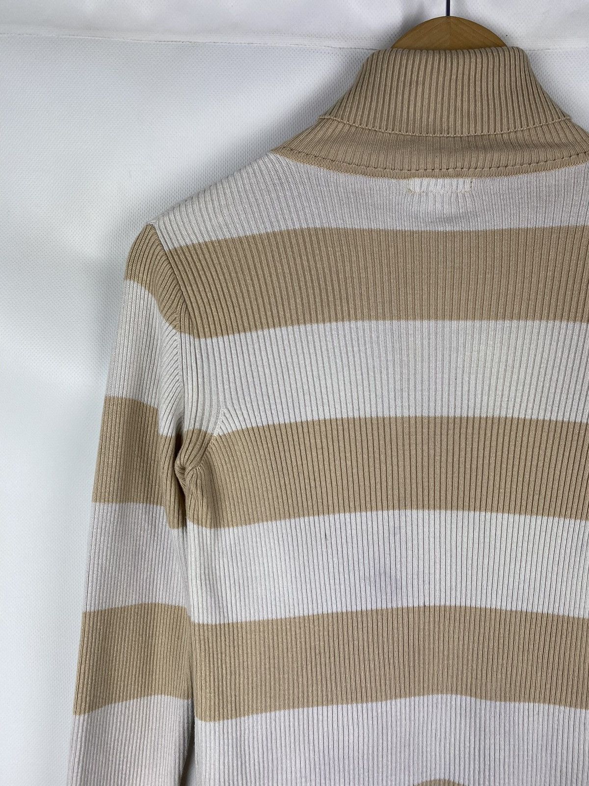 Burberry Burberry ladies teens turtleneck striped sweater pullover Size XS / US 0-2 / IT 36-38 - 16 Thumbnail