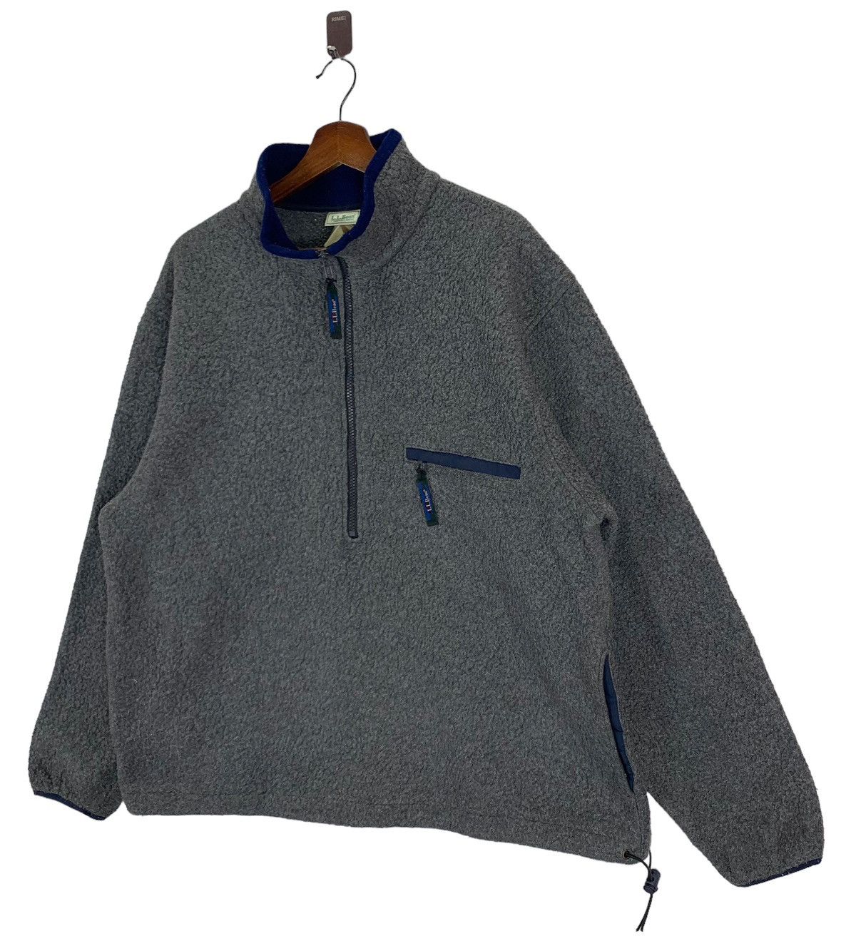 L.L. Bean 🔥🔥VINTAGE LL BEAN OUTDOOR HUNTING FLEECE SWEATER Size US M / EU 48-50 / 2 - 2 Thumbnail