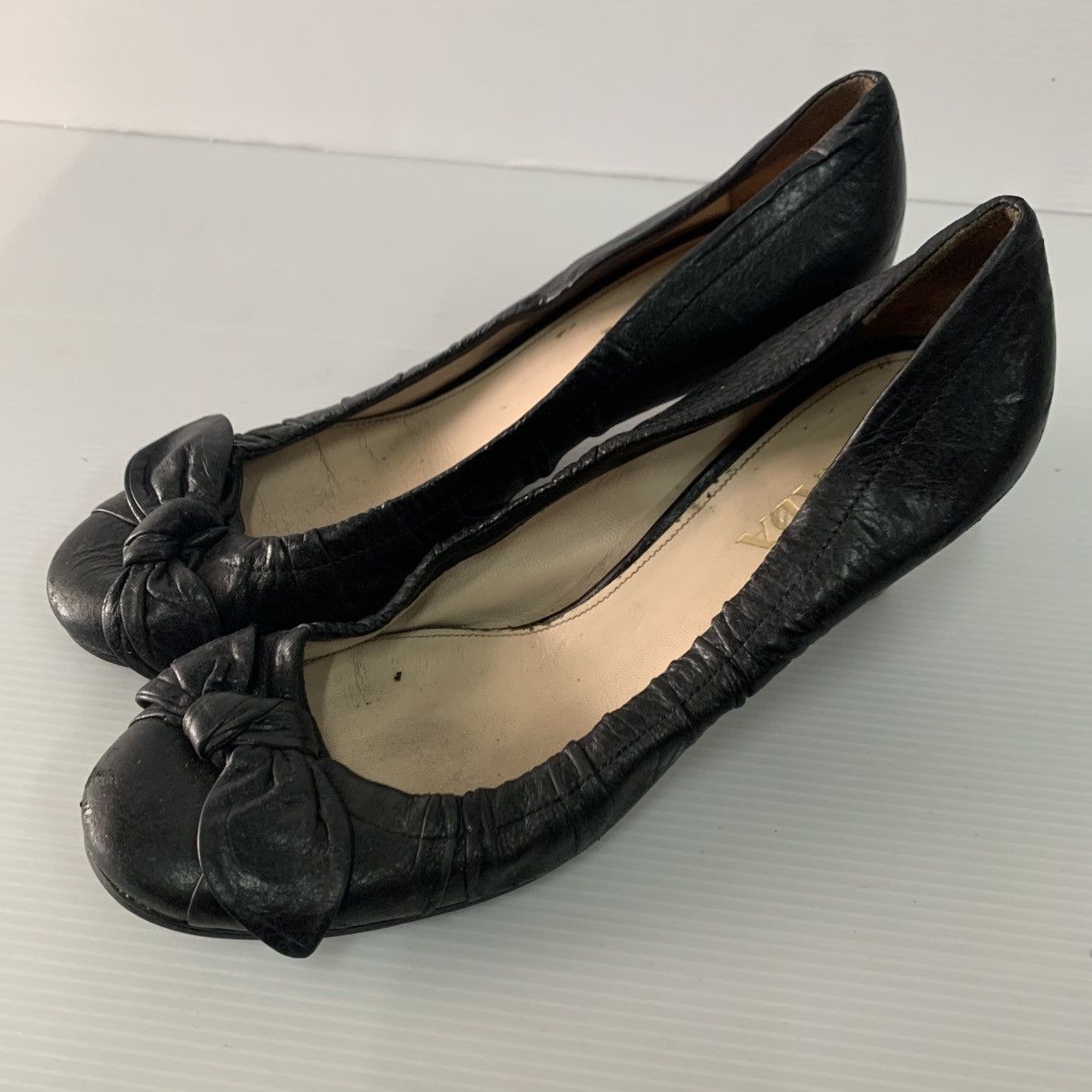 Prada Prada Leather Heels Size US 8 / IT 38 - 2 Thumbnail