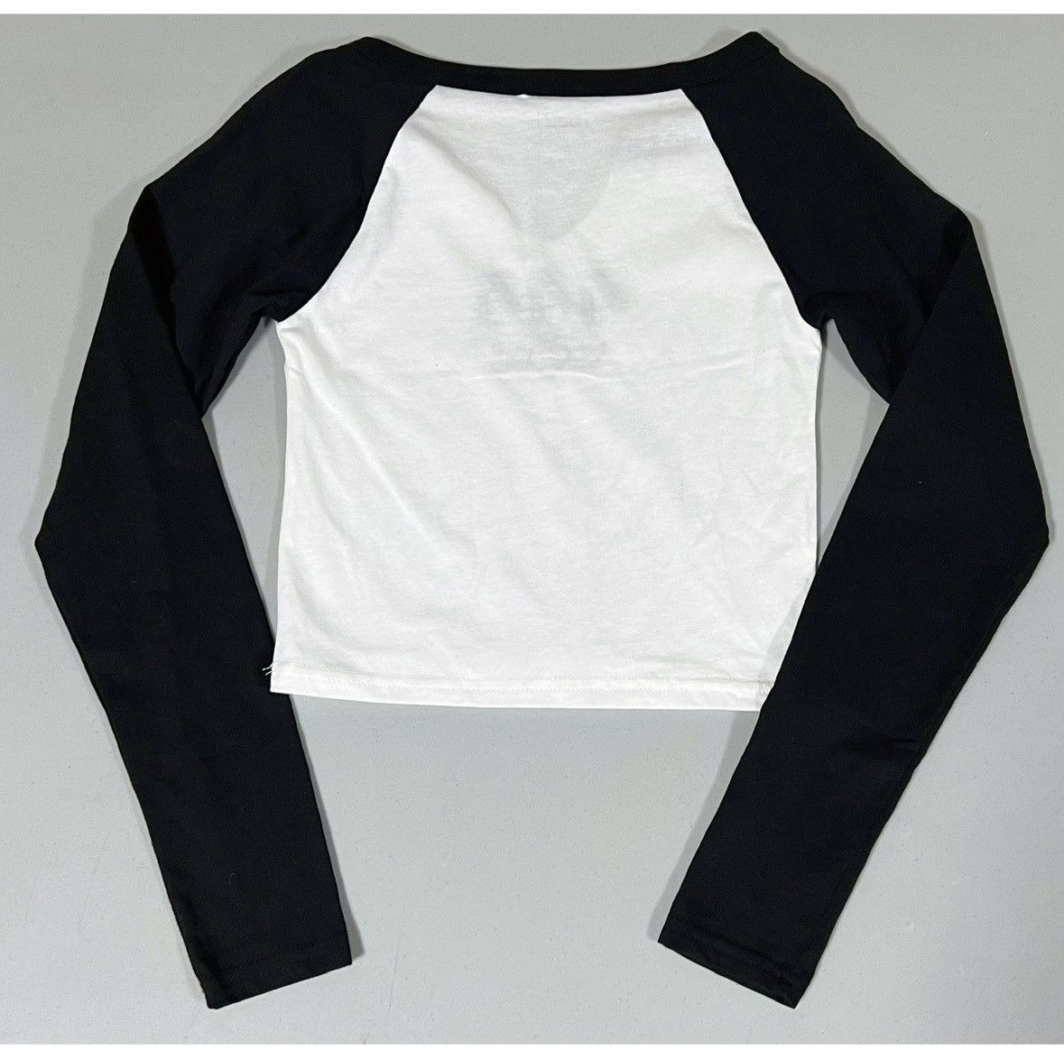 rue21 ‘444’ Angel Number Long Sleeve Shirt Top Blouse Tee Size S 🖤 Size S / US 4 / IT 40 - 4 Thumbnail