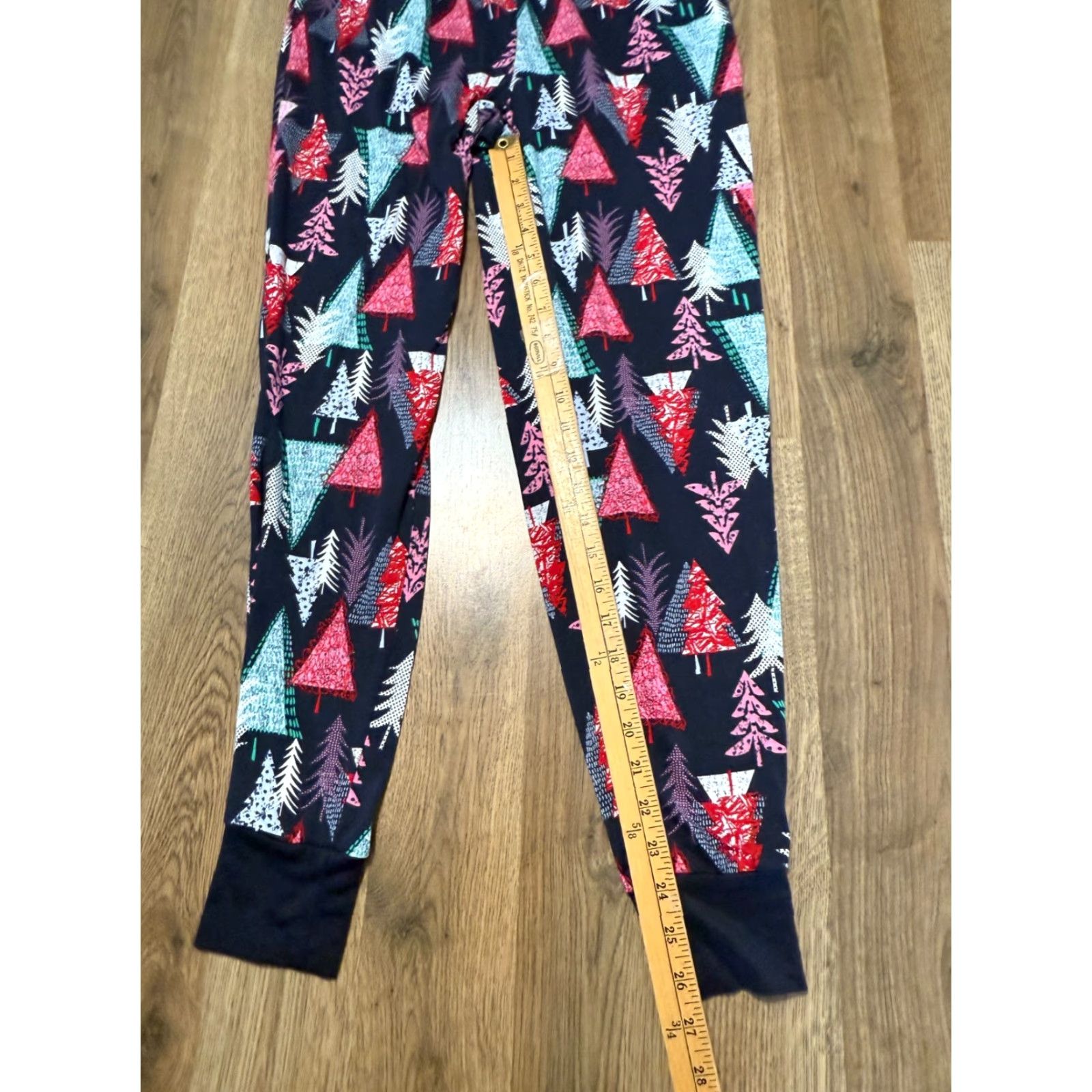 Vintage Joyspun Set Shirt Pants PJ Christmas Holiday Sleepwear Small Blue Tree Women Regular Size S / US 4 / IT 40 - 7 Thumbnail