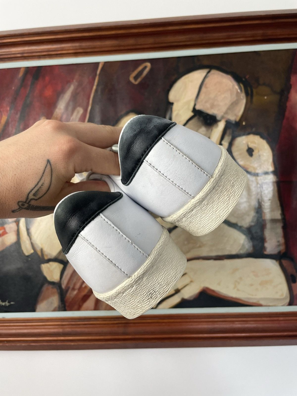 Adidas Sample 2017 Adidas Superstar Premium Hype Low Sneakers Rare Size US 9 / EU 42 - 7 Thumbnail