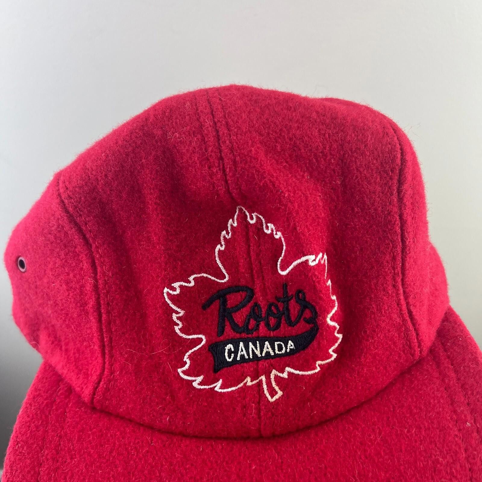 Roots Vintage 90s Roots Made in Canada Five-Panel Strapback Hat Size ONE SIZE - 2 Thumbnail
