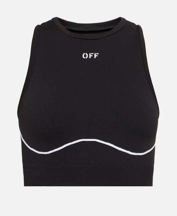 Off-White Crop top Size XS / US 0-2 / IT 36-38 - 1 Thumbnail