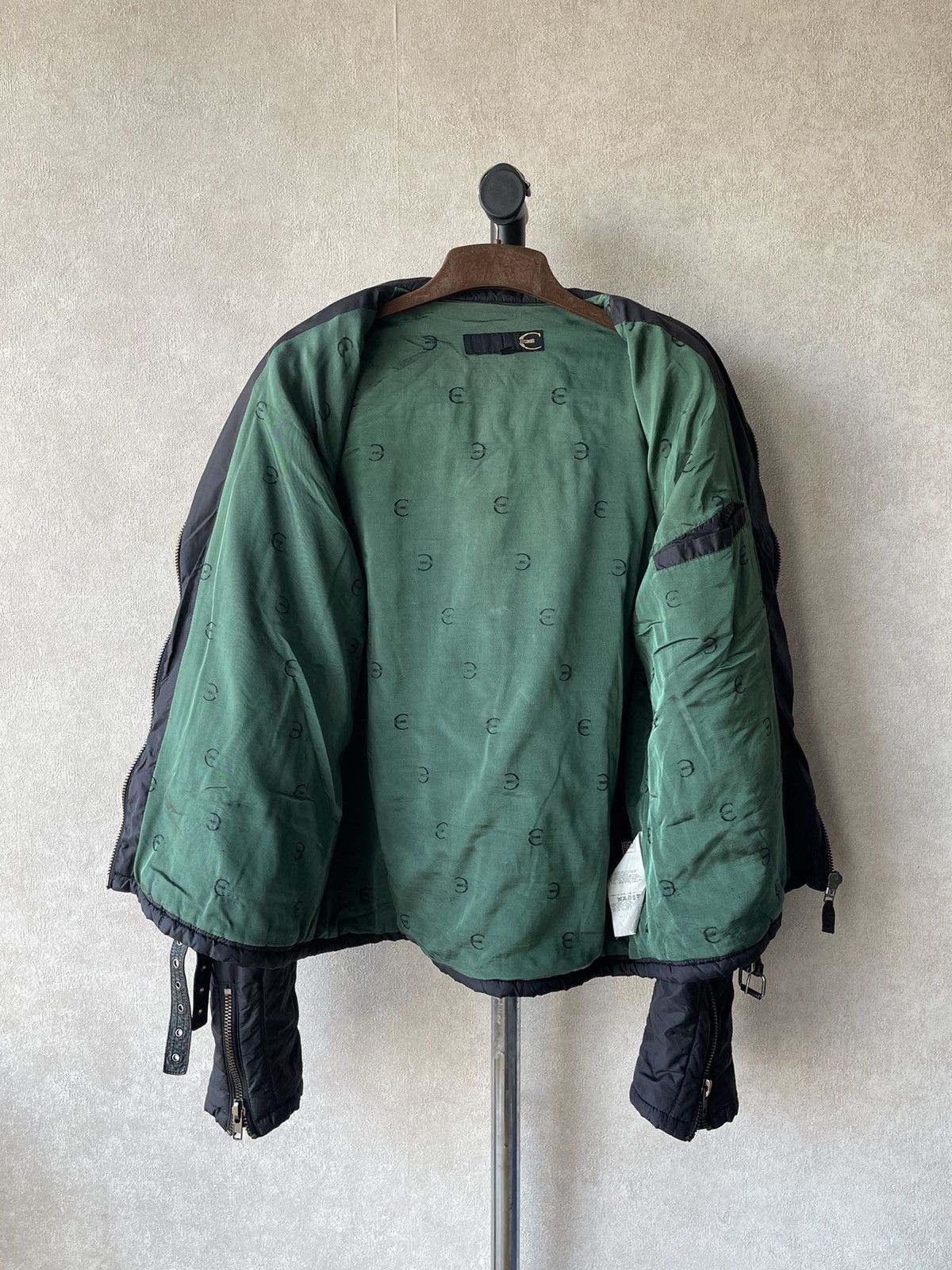 Just Cavalli Vintage Just Cavalli Archive Biker Jacket Racing Rare Size US L / EU 52-54 / 3 - 9 Thumbnail