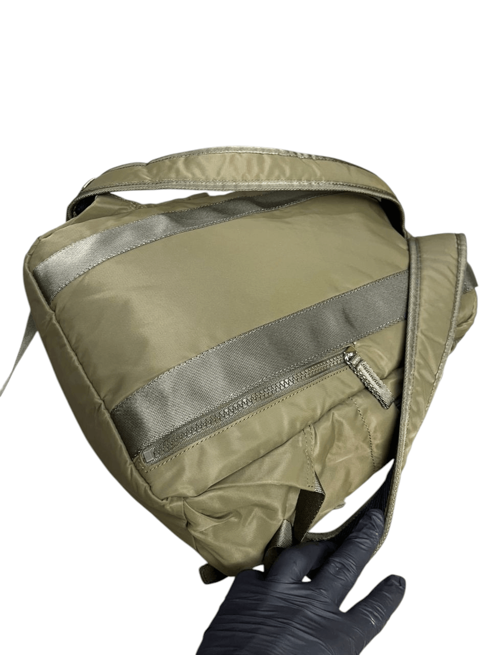 Yohji Yamamoto Y'Saccs Yohji Yamamoto Olive Green Backpack Size ONE SIZE - 8 Thumbnail